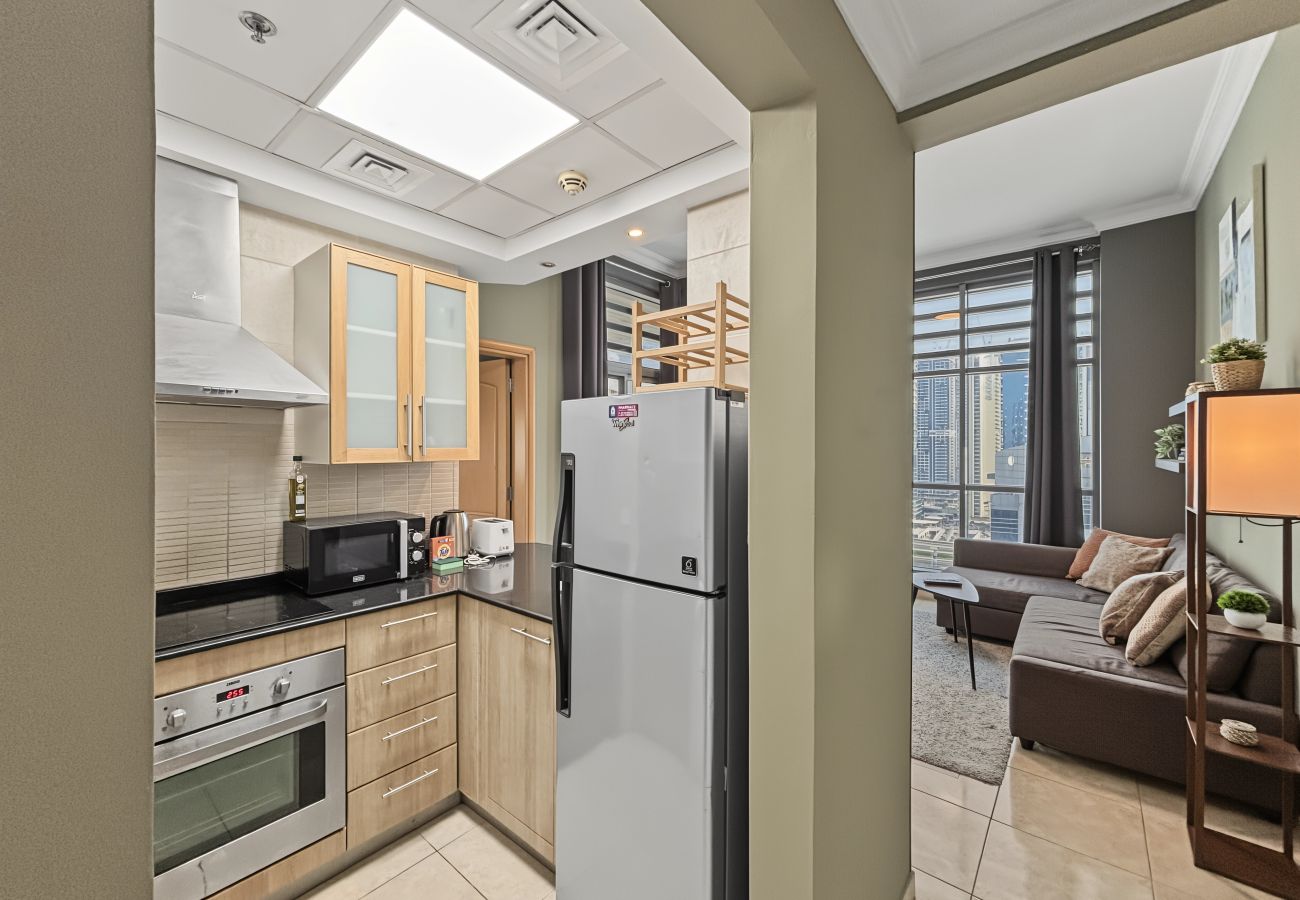 Apartment in Dubai - Modern 1BR in the Heart of Dubai Marina