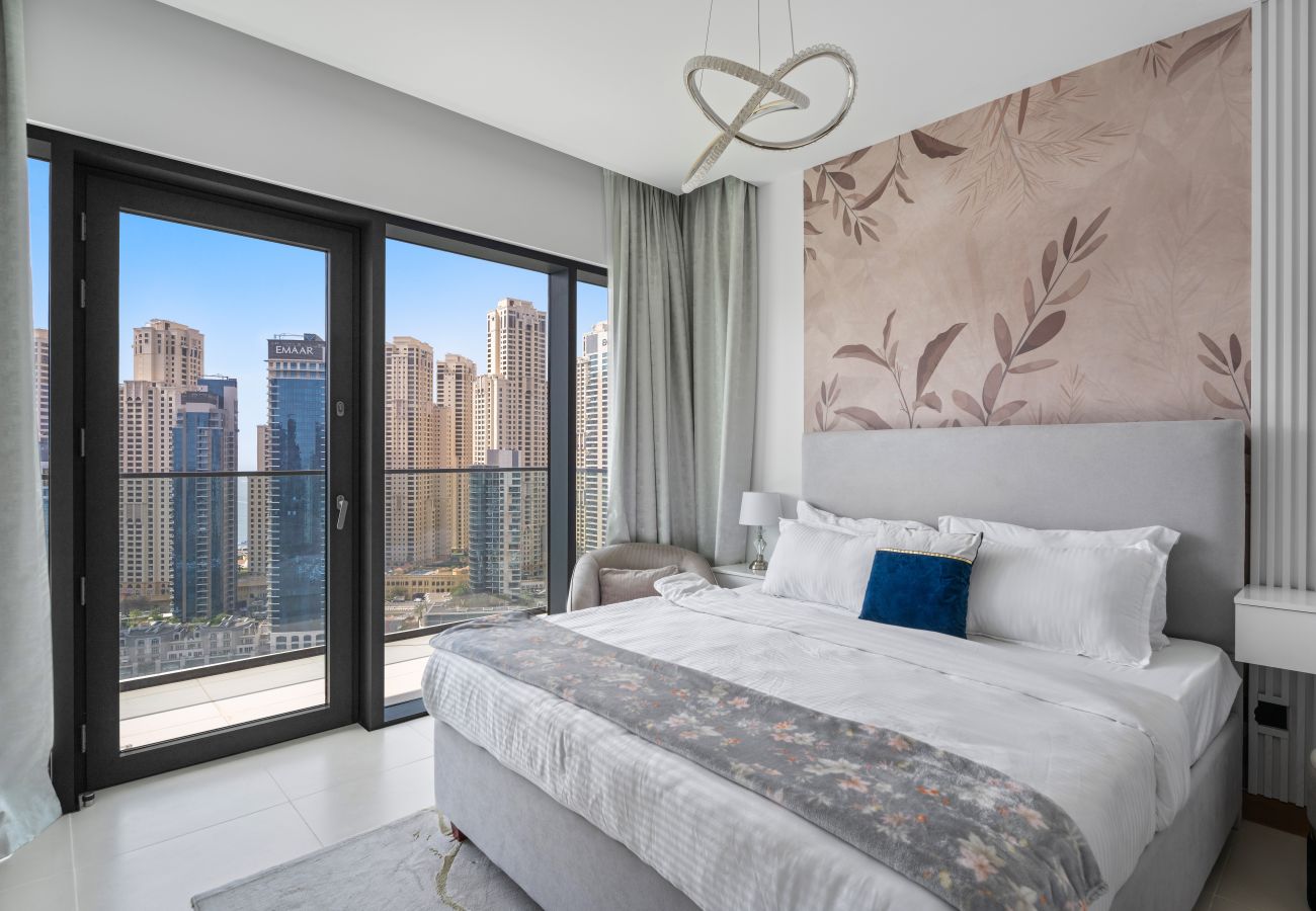 Apartment in Dubai - Chic and Elegant 1 BD in Vida Dubai Marina