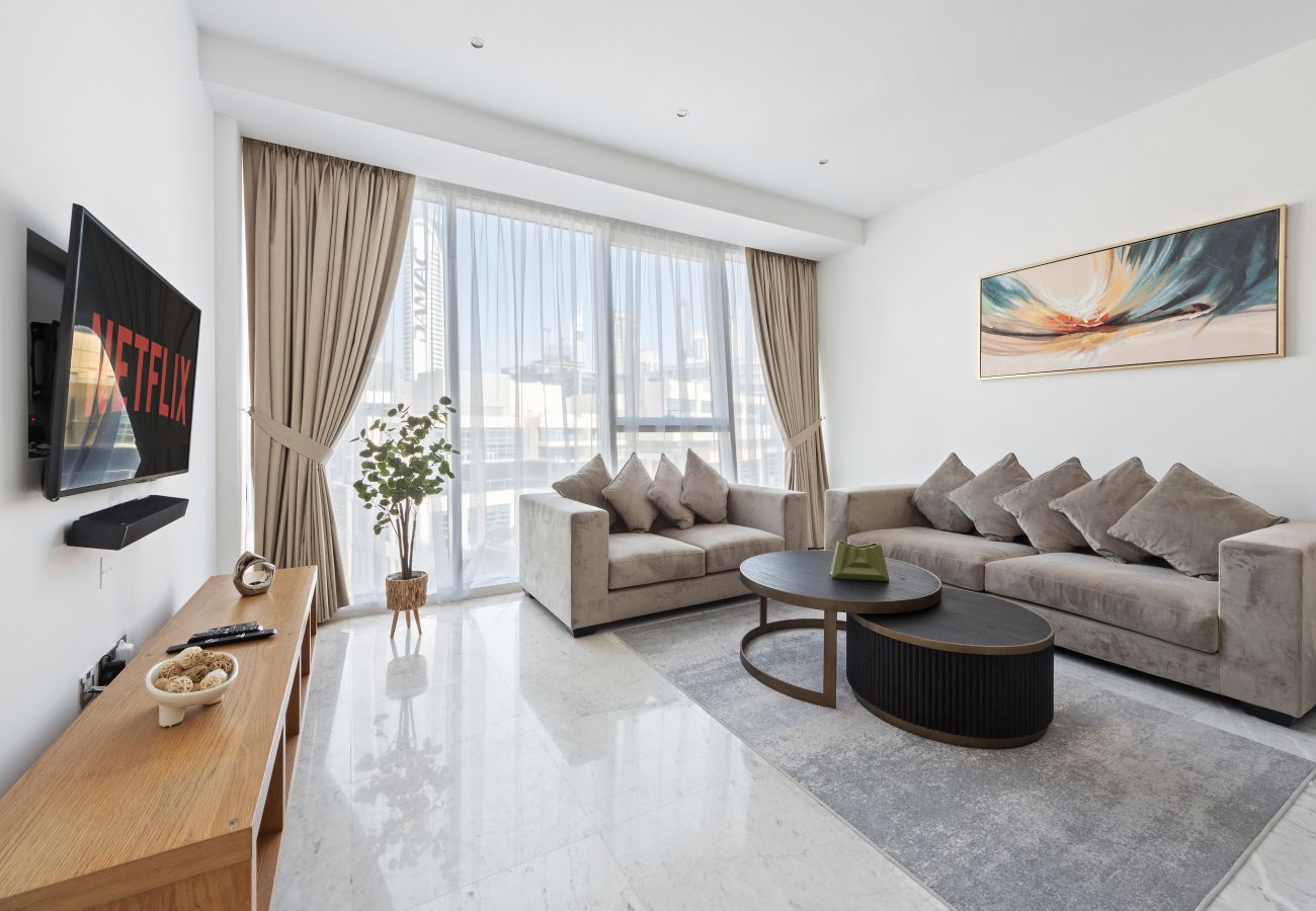 Apartment in Dubai - Modern 1 BD with Stunning Views in Business Bay