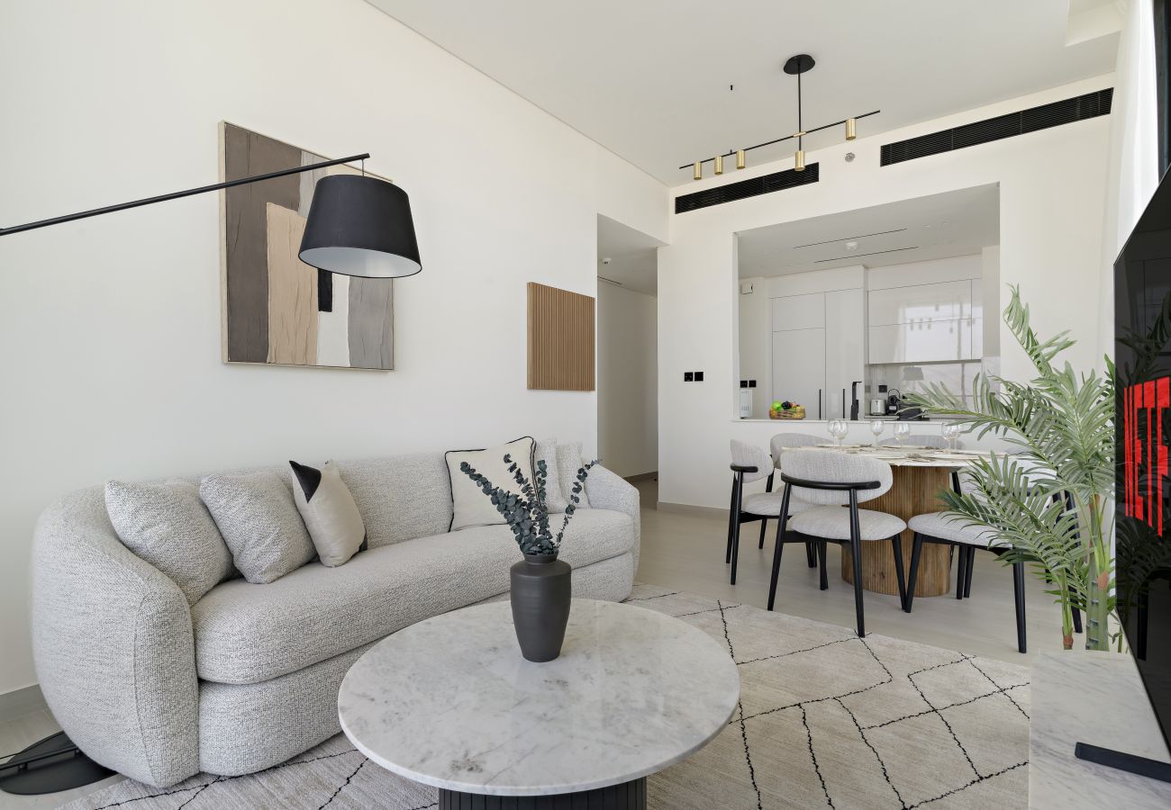 Apartment in Dubai - Stylish 2BD Retreat with Private Pool in JVC