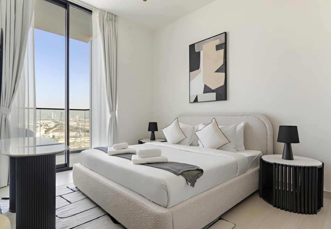 Apartment in Dubai - Stylish 2BD Retreat with Private Pool in JVC