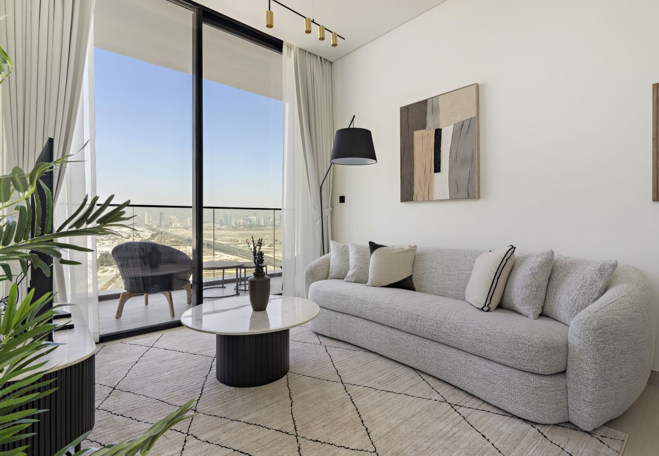 Apartment in Dubai - Stylish 2BD Retreat with Private Pool in JVC