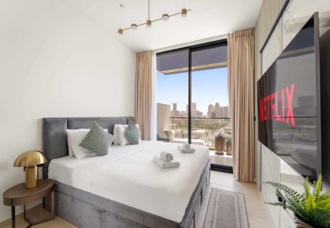 Apartment in Dubai - Beautiful 1BD Retreat in Binghatti Corner