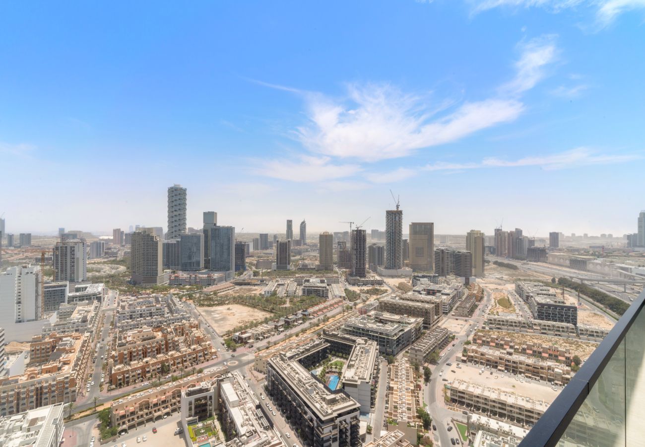 Apartment in Dubai - Modern 2BD Retreat with Private Pool in JVC