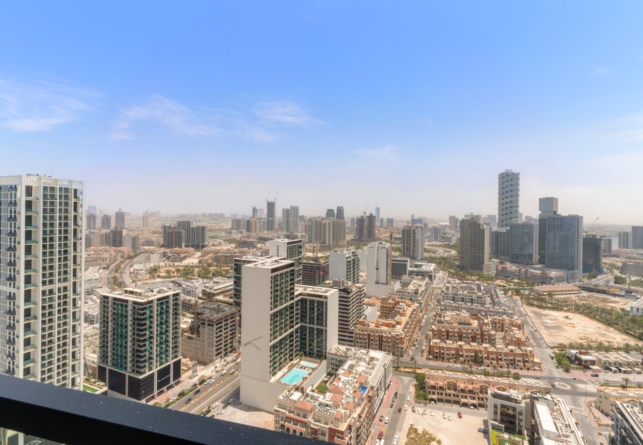 Apartment in Dubai - Modern 2BD Retreat with Private Pool in JVC