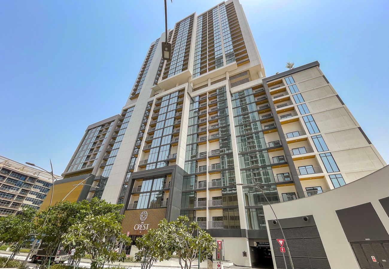 Apartment in Dubai - Modern 2 BR with Pool View in Sobha Hartland 