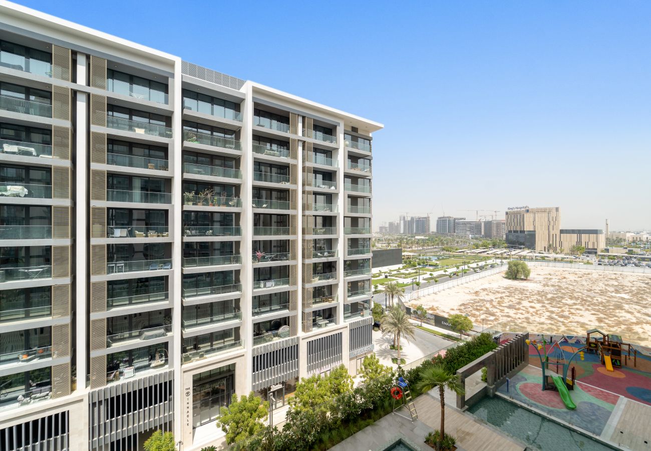 Apartment in Dubai - Elegant Studio in Dubai Hills Overlooking the Pool