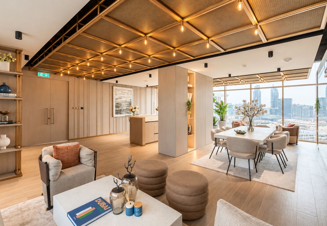 Apartment in Dubai - Stylish 1BR in JVC | Pool & Modern Amenities