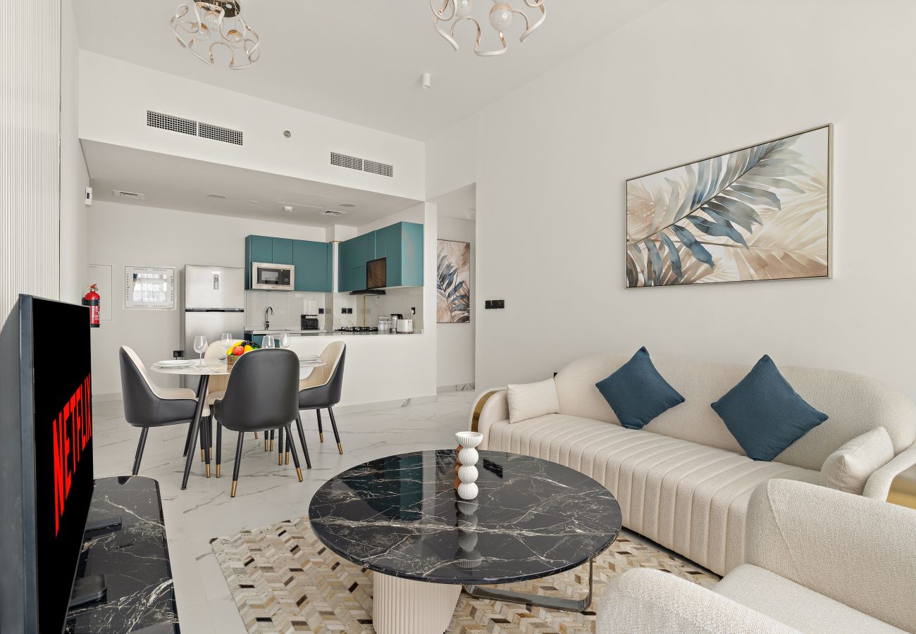 Apartment in Dubai - Spacious 2BR in Dubai Science Park with Private Pool 